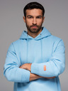 Ombre Clothing Unisex-Hoodie mit Taschen - blau