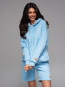 Ombre Clothing Unisex-Hoodie mit Taschen - blau
