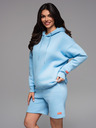 Ombre Clothing Unisex-Hoodie mit Taschen - blau