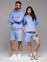 Ombre Clothing Unisex-Hoodie mit Taschen - lavendel
