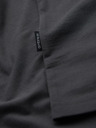 Ombre Clothing Herren-Klassik-T-Shirt BASIC mit V-Ausschnitt - anthrazit