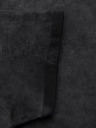 Ombre Clothing Herren-T-Shirt mit V-Ausschnitt und Used-Effekt - schwarz