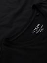 Ombre Clothing Herren klassisches Baumwoll-T-Shirt BASIC - schwarz