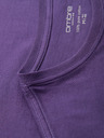 Ombre Clothing Herren klassisches Baumwoll-T-Shirt BASIC - lila