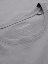 Ombre Clothing Herren klassisches Baumwoll-T-Shirt BASIC - grau