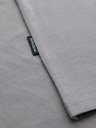 Ombre Clothing Herren klassisches Baumwoll-T-Shirt BASIC - grau