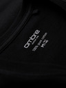 Ombre Clothing Herren klassisches Baumwoll-T-Shirt BASIC mit Ausschnitt - schwarz