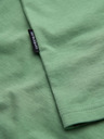 Ombre Clothing Klassisches Herren-Baumwoll-T-Shirt BASIC mit V-Ausschnitt - grün