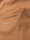 Ombre Clothing BASIC Herren klassisches Baumwoll-T-Shirt - braun