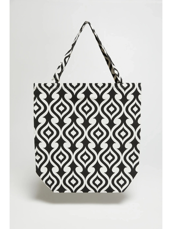 Moodo Schwarz-weiße Tasche