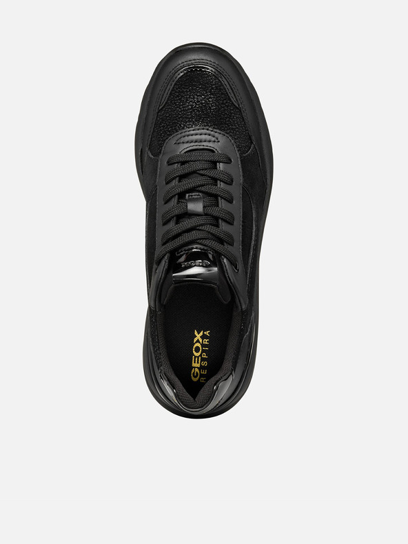 Geox Schwarze Damen-Sneaker Geox Spherica EC13