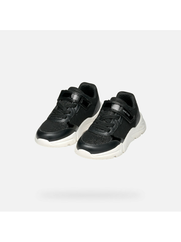 Geox Schwarze Geox Loftus Mädchen Sneaker