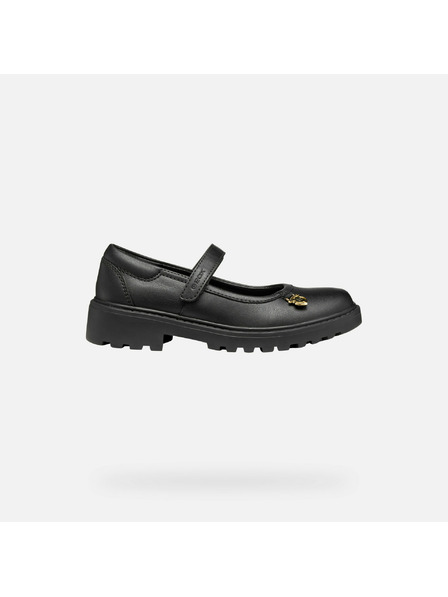 Geox Schwarze Mädchen-Ballerinas Geox Casey