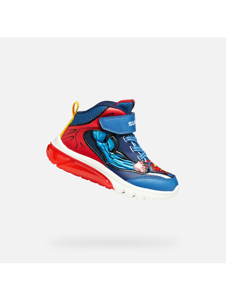 Geox Blaue Geox Ciberdron Turnschuhe für Jungen
