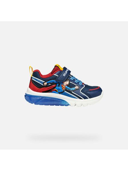 Geox Blaue Geox Ciberdron Turnschuhe für Jungen