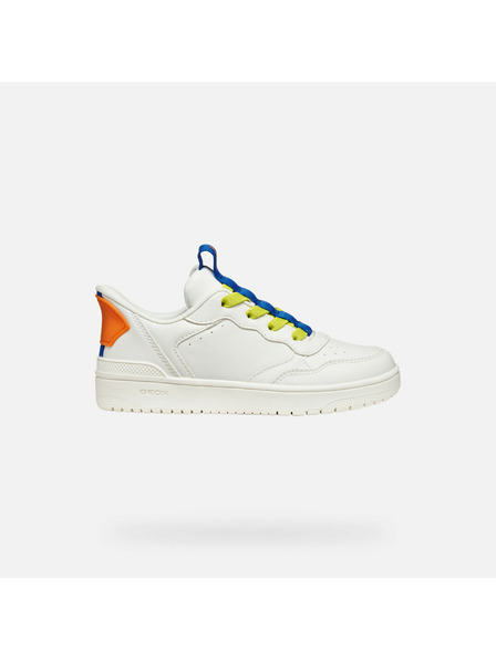 Geox Weiße Jungen-Sneaker Geox Washiba Fast In