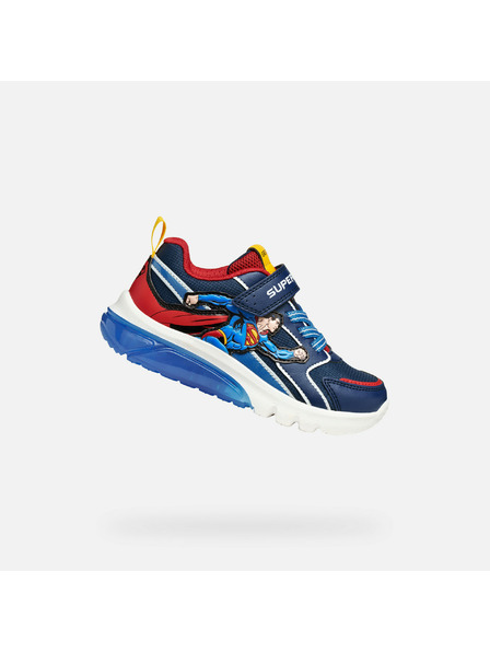Geox Blaue Geox Ciberdron Turnschuhe für Jungen
