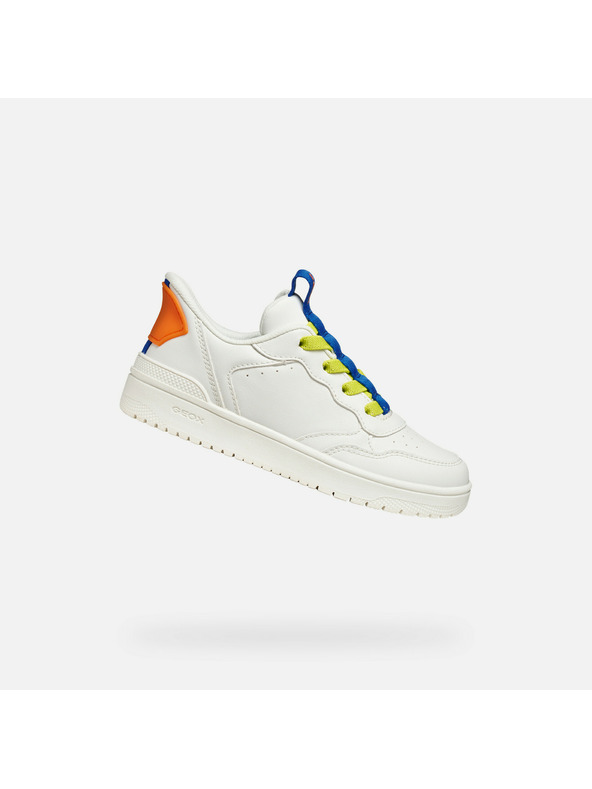 Geox Weiße Jungen-Sneaker Geox Washiba Fast In