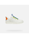 Geox Weiße Jungen-Sneaker Geox Washiba Fast In