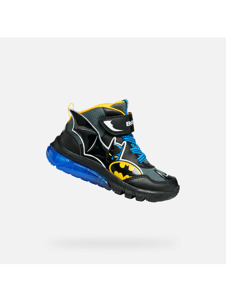 Geox Schwarze Geox Ciberdron Turnschuhe für Jungen