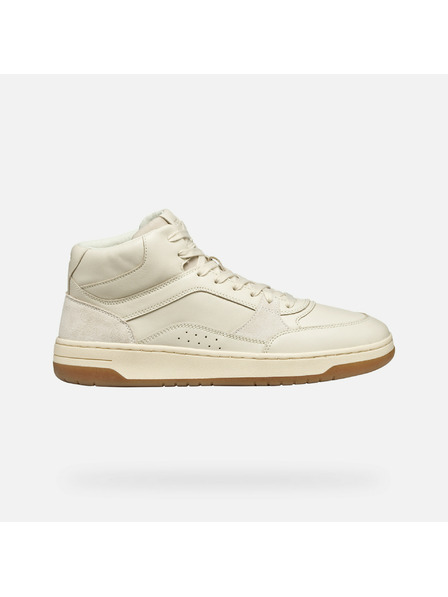 Geox Cremefarbene Herren-Sneaker Geox Sedral Court