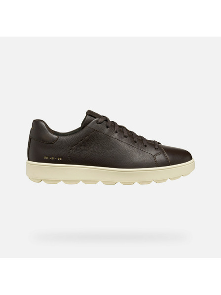 Geox Dunkelbraune Herren-Sneaker Geox Spherica ECUB-1