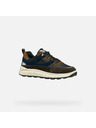 Geox Dunkelbraune Herren-Sneaker Geox Spherica 4X4 B ABX