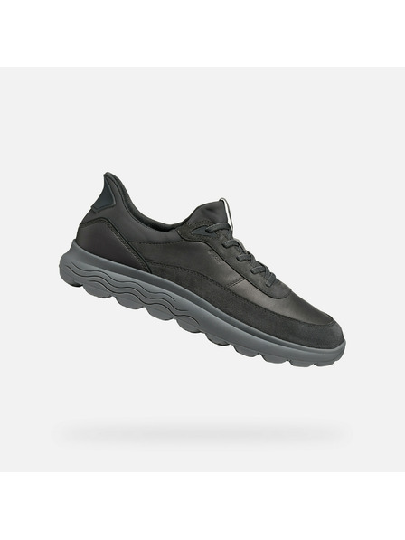 Geox Dunkelgraue Herren-Sneaker Geox Spherica Plus