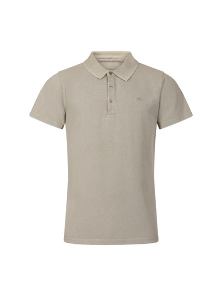 NAX Herren Polo-Shirt aus Baumwolle nax NAX WERT abbey stone