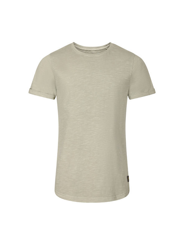 NAX Herren-T-Shirt aus Baumwolle nax NAX GRET abbey stone