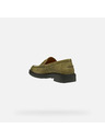 Geox Khaki Damen-Mokassins Geox Spherica EC-1