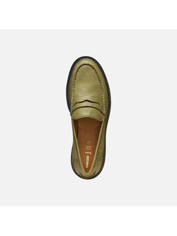 Geox Khaki Damen-Mokassins Geox Spherica EC-1