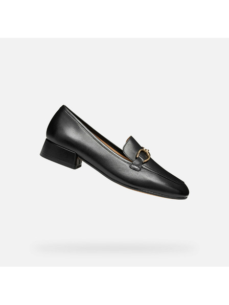 Geox Schwarze Damen-Mokassins Geox Dhyalma