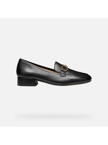 Geox Schwarze Damen-Mokassins Geox Dhyalma