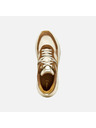 Geox Hellbraune Damen-Sneaker Geox Diamanta