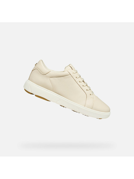 Geox Cremefarbene Damen-Sneaker Geox Nebula 2.0 C