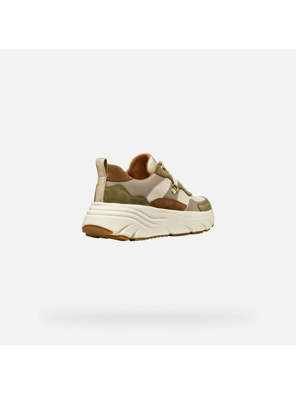 Geox Khaki Damen-Sneaker Geox Diamanta