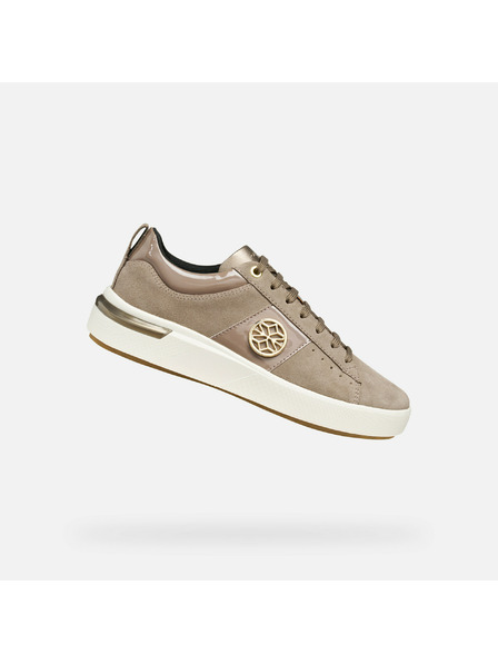 Geox Beige Damen-Sneaker Geox Dalyla
