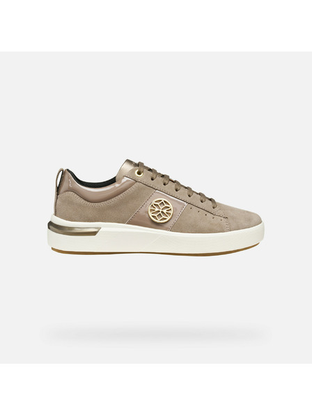 Geox Beige Damen-Sneaker Geox Dalyla