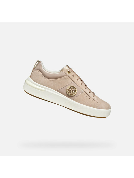 Geox Beige Damen-Sneaker Geox Dalyla