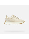 Geox Creme Damen Geox Amabel Turnschuhe