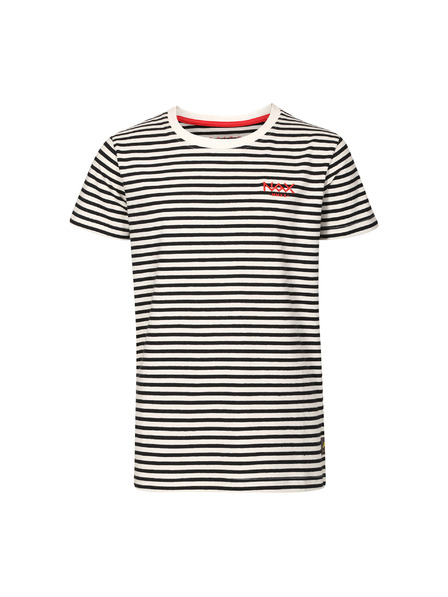 NAX Kinder-Baumwoll-T-Shirt nax NAX ASEFO schwarz