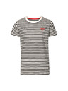 NAX Kinder-Baumwoll-T-Shirt nax NAX ASEFO schwarz