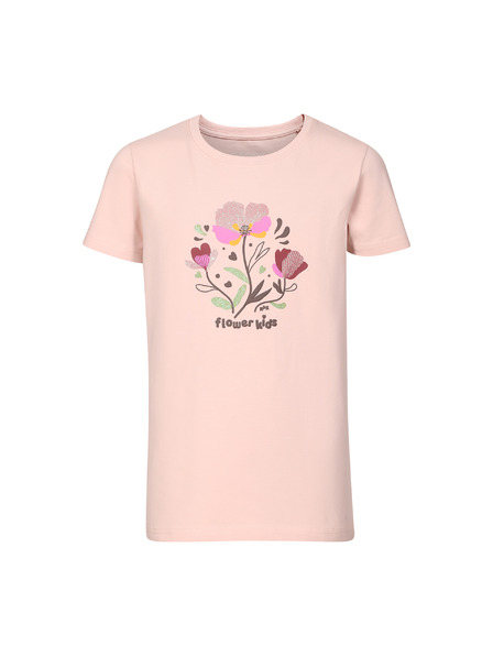 NAX Kinder-Baumwoll-T-Shirt nax NAX OMESO pfirsich-weiß