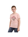 NAX Kinder-Baumwoll-T-Shirt nax NAX OMESO pfirsich-weiß
