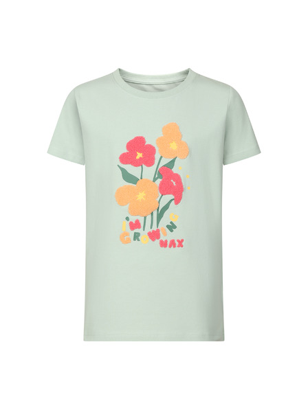 NAX Kinder-Baumwoll-T-Shirt nax NAX OMESO cameo grün
