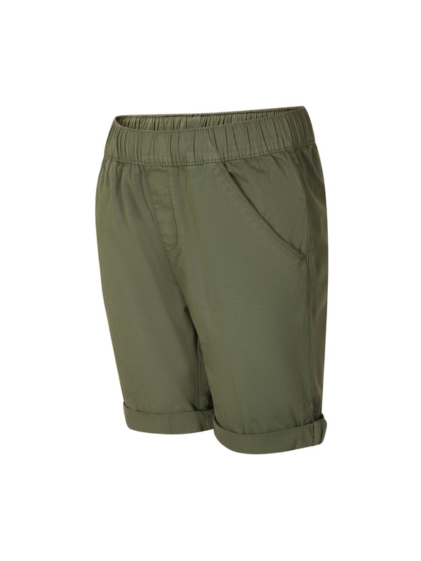 ALPINE PRO Kinder-Baumwoll-Shorts ALPINE PRO NOKO rifle green
