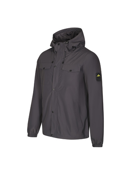 NAX Herren-Jacke mit PTX-Membran nax NAX IKEL dk.true grau