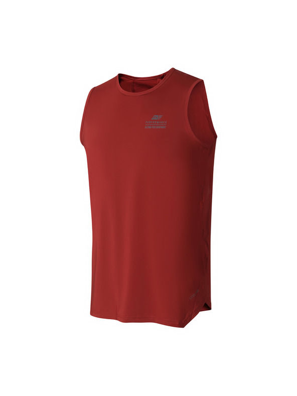ALPINE PRO Herren-Schnelltrocknendes Tanktop mit Cool Dry ALPINE PRO GELAD 2 merlot