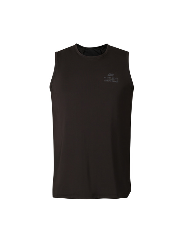 ALPINE PRO Herren-Schnelltrocknendes Tanktop mit Cool Dry ALPINE PRO GELAD 2 schwarz